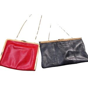 Vintage Clutch Genuine Leather